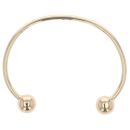 9ct Yellow Gold Plain Torque Bangle
