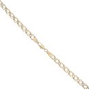 9ct Yellow Gold Double Curb Chain 20"
