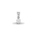 Mint Of London 925 Silver Cubic Zirconia Pendant
