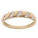 18ct Yellow Gold Fancy Cubic Zirconia Ring