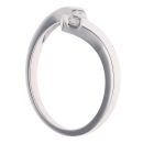18ct White Gold 0.10ct Brilliant Cut Diamond Wishbone Ring