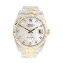 Rolex Custom Datejust Pre Owned Watch Ref 16233