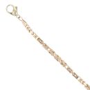 9ct Yellow Gold Byzantine Bracelet 8.5"