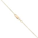 18ct Yellow Gold Cubic Zirconia Pendant and Chain 18"