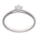 Platinum 0.33ct Brilliant Cut Diamond Solitaire Ring