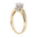18ct Yellow Gold 0.75ct Diamond Solitaire Ring