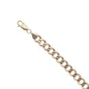 9ct Yellow Gold Curb Bracelet 8"