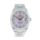 Rolex Custom Datejust Pre Owned Watch Ref 16220
