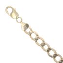 9ct Yellow Gold Curb Bracelet 7.5"