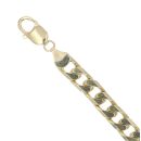 9ct Yellow Gold Curb Bracelet 8"