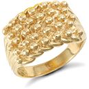 9ct Yellow Gold Keeper Ring