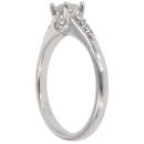 18ct White Gold 0.50ct Brilliant Cut Diamond Solitaire Ring