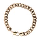 9ct Yellow Gold Curb Bracelet 8.5"