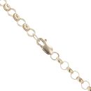 9ct Yellow Gold Cubic Zirconia Pool Table Pendant And Chain 26"