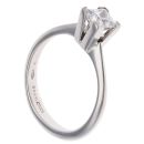 14ct White Gold 0.75ct Princess Cut Diamond Solitaire Ring