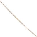 9ct Yellow Gold Figaro Chain 18"