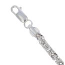 Silver Byzantine Bracelet 8" By Icesia