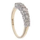 9ct Yellow Gold 0.50ct Diamond Fancy Ring