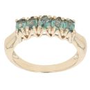 9ct Yellow Gold Spodumene Five Stone Ring