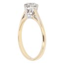 18ct Yellow Gold 0.50ct Brilliant Cut Diamond Solitaire Ring