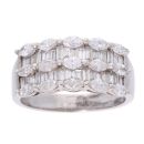 18ct White Gold 1.25ct Diamond Dress Ring