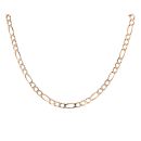 9ct Yellow Gold Figaro Chain 22"