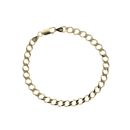 9ct Yellow Gold Curb Bracelet 8.5"
