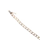 9ct Yellow Gold Square Curb Bracelet 6.5"