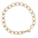 9ct Yellow Gold Fancy Bracelet 8"