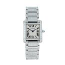 Cartier Custom Tank Francaise Pre Owned Watch Ref 2384