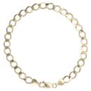 9ct Yellow Gold Curb Bracelet 7.5"