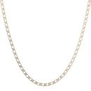 9ct Yellow Gold Double Curb Chain 18"