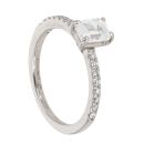 Platinum 0.75ct Diamond Solitaire Ring