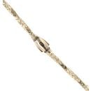 14ct Yellow Gold Monaco Spin Plain Lock Twist Chain 22"