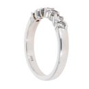 9ct White Gold Cubic Zirconia Eternity Ring