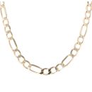 9ct Yellow Gold Figaro Chain 20"