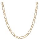 9ct Yellow Gold Figaro Chain 24"