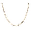 9ct Yellow Gold Curb Chain 20"