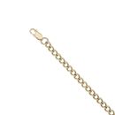 9ct Yellow Gold Curb Bracelet 8.5"
