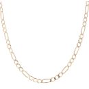 9ct Yellow Gold Figaro Chain 22"