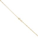 Silver Gold Plated Singapore Chain 18"