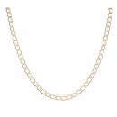 9ct Yellow Gold Curb Chain 22"