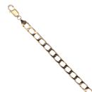 9ct Yellow Gold Curb Bracelet 9"