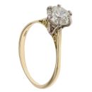18ct Yellow Gold 1.40ct Brilliant Cut Diamond Solitaire Ring