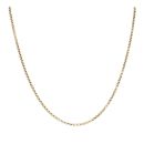 9ct Yellow Gold Box Chain 18"