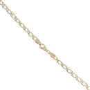 9ct Yellow Gold Double Curb Chain 16"