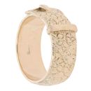 9ct Yellow Gold Patterned Buckle Ring