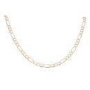 9ct Yellow Gold Figaro Chain 24"