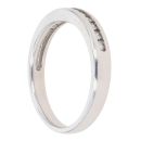 9ct White Gold 0.20ct Diamond Half Eternity Ring