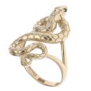 14ct Yellow Gold Snake Ring